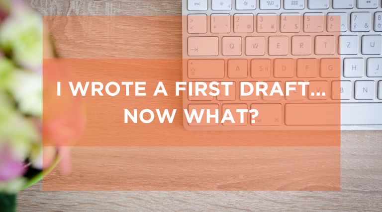 Beth Mueller explains what to do after your first draft